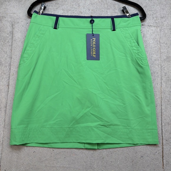 Polo Golf Ralph Lauren Skort Womens Green Performance Golf Skirt Size 4